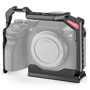 NEEWER Full Camera Cage for Sony a7R V/a7R IV/a7 IV/a7S III/a1 Aluminum Video Camera Rig CA004