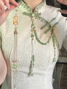New Chinese Style Ancient Hanfu Sash Tassel Hanging Ornament Womens National Style Flowing Tassel Hanging Decoration Ban Step Accessory