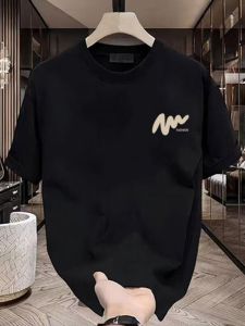 Áo Thun Cotton Tay Ngắn Mùa Hè in Họa Tiết Thời Trang Nam Phong Cách Thường Ngày Cổ Tròn Tay Ngắn Đa Năng Thời Trang