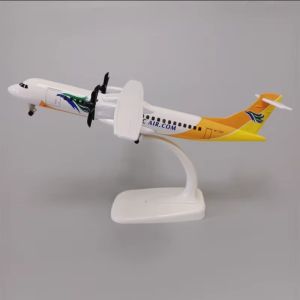 Aircraft Models 20cm Collectible Air Cebu Pacific Atr Metal Plane Model Diecast Aviation Miniature Airplane W Wheels Landing Gea