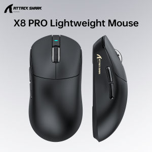 ATTACK SHARK | ATTACK SHARK X8SE X8Plus X8Pro X8Ultra Wireless Gaming Mouse Tri-Mode Bluetooth 8K PAW3950 PAW3395 Lightweight FPS MOBA Mouse