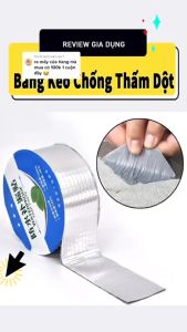 Băng Keo Chống Thấm Khổ rộng 5cm-10cm-15cm-20cm-30cm dài 5m Băng keo chống thấm Nhật Bản!Băng keo siêu dính đa năng cho tường trần nhà mái tôn ống nước bể nước xô chậu phao bơi....