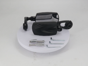 Side Mirror Heavy Duty Anti-Glare Lens 360 Degree Rotational Universal