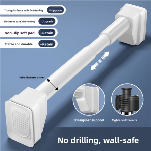 MONLEYTA | No-Drill Extendable Clothesline Hanger