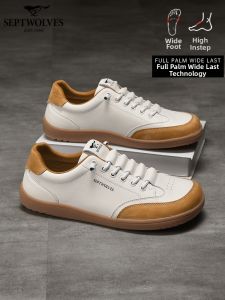 SEPTWOLVES | Classic Sport Trendy Soft Vintage Versatile Wide Toe Box Mens Casual Shoes