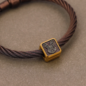 Chow Sang Sang 周生生 999 Gold Charme Chinese Zodiac Rabbit Charm for Men 96285C (Bracelet Not Included)