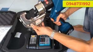 Máy Ép Cos Thủy Lực Dùng Pin EZ-400 - Phạm Vi Ép 16-400mm2 - Hàng Chính Hãng - Bảo Hành Toàn Quốc