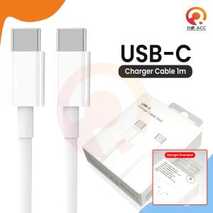 [RO ACC] KABEL DATA CHARGER 100W TYPE TIPE C TO C THUNDERBOLT 1 METER FOR APPLE MACBOOK / IPHONE 15 PRO MAX