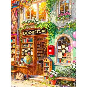Kayou | Large Size Jigsaw Puzzle 500/1000/1200/2000 Pcs Shop Scenery Jigsaw Puzzles for Adults Stress Relief Toys Gift