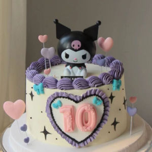 CC Toper kue ultah kuromi/Hiasan kue cake topper kuromi/Hiasan kue ulang tahun tema kuromi COD Aksesori Kue Untuk Usia 14 Tahun Ke Atas Ukuran Dekorasi Kue 9,5 X 7 X 3,5Cm - Lazada