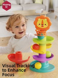 HUANGER | Early Education Baby Toy Ball Track Spinner