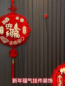[SG] 🧧🎉Chinese New Year Three-dimensional Large Pendants Lucky CNY Spring Festival Hanging Ornament
