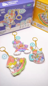 Specool® Children Creative Gifts Girls Handmade DIY Pendants Coloring Painting Graffiti Kit Set