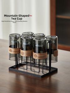 YIHUTEA | Heat Resistant Large Capacity Attractive Tea Cup Set