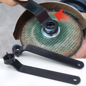 Four-Claw Angle Grinder Accessories Wrench Durable Metal Carbon Steel Handheld Household Wrench Thickened Plate Angle Grinder Lock Nut Wrench