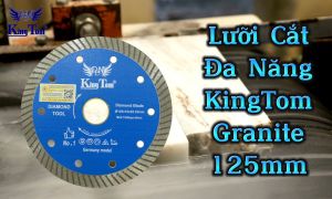 Lưỡi Cắt Đa Năng 125mm KingTom - Chuyên Đá Cứng Đá Granite Hoa Cương