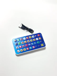 BUY 1 TAKE 1 Early childhood education simulation toys English music story rechargeable mobile phones learning toys cartoon patterns childrens gifts