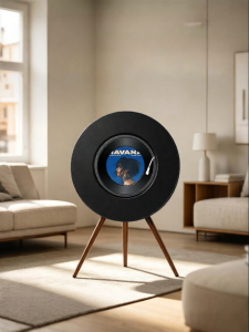 NIUMAN | Wireless Bluetooth Home Surround Artistic Display Round Speaker
