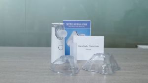 READY Alat bantu Terapi Pernapasan Asma Uap Sesak Nafas Infeksi Paru portable yang di cas & baterai