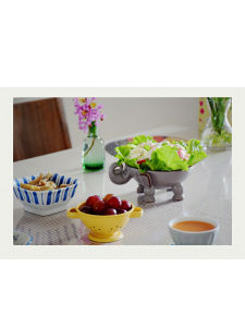 Mini Cute European Retro Enamel Fruit Basket Small Draining Basket Fruit Tray Plate DIA11W15H6CM Metal Handmade Nordic Style