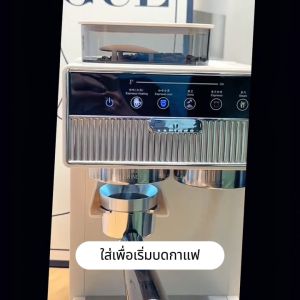 เครื่องชงกาแฟใหม่ 20Bar บดแบบบูรณาการร้อน และเย็นสกัดคู่อิตาลี เครื่องชงกาแฟโฮมออฟฟิศ ฟังก์ชั่นใช้ง่าย สำหรับใช้ในบ้าน