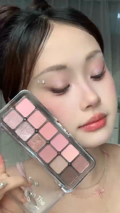 XIXI 10 Color Eyeshadow Palette Super Flash Stage Makeup Matte Waterproof Daily Nude Makeup Earth Color Eye shadow NO.D820