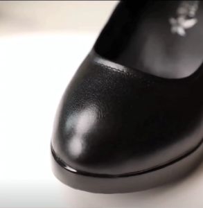 【In Stock】korean New School Shoes Marikina Shoes School Shoes for Women Soft Leather Shoes High Heels