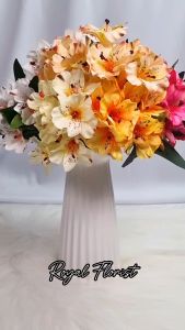 Bunga Lily Artificial X5/Bunga Buket/Bunga Artificial Dekorasi/Bunga Palsu| (NK-57)
