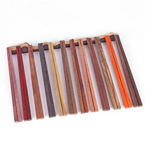 Modern Simple Style Redwood Blood Sandalwood Chopsticks Material Wood Carving Home Decorations Non-Handmade Green Sandalwood
