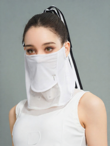 EUROPEAN TOUR | UPF50+ Sun Protection Cooling Face and Neck Cover Golf Mask