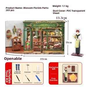CUTEBEE | Cafe Scene Miniature Model DIY Kit
