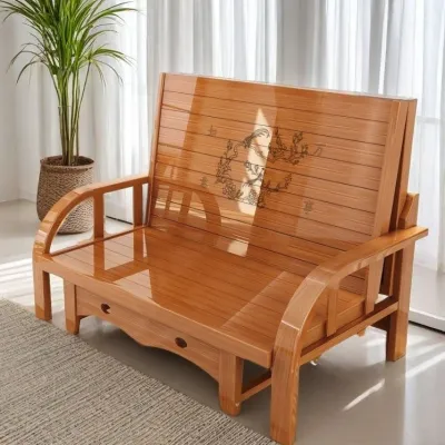 Giường Sofa Đa Năng Mở Rộng Gấp Gọn Bằng Tre