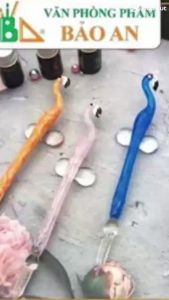 Bút pha lê Bút mài thầy Ánh luyện viết chữ đẹp chấm mực bộ 5 món