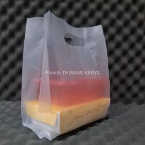 Plastik Dove 20x30 isi 50 Kantong Bingkisan Snack / Tas Souvenir Ultah/Rice Bowl Thinwall