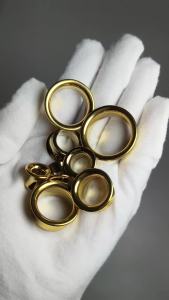 1PC Stainles Steel Silver/Black/Golden Ear Plugs Expanders Ear Gauge Tunnles Earring Gauges Stretchers Body Piercing Jewelry