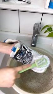 Sikat Gagang Serbaguna / Sikat Kamar Mandi Dapur Toilet Wastafel / Sikat Sepatu Berbagai Sisi Sikat Serbaguna Best Seller Terbaru Promo