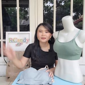 RCandy BH Bralette Tanpa Kawat semi Tanktop Premium
