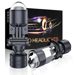H4 Bi LED Projector Lens 160W 30000LM Plug&Play Mini Car Bulb Canbus Auto Headlight Turbo Lamp Dual High Low Beam 12V 24V 32V