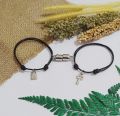 Gelang Couple Magnet Soulmate Bandul Kunci Gembok Isi 2 pcs. 