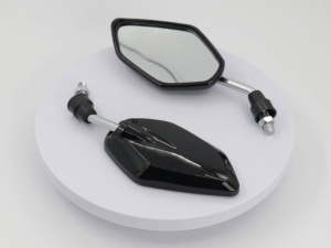 SIDE MIRROR CHROME YAMAHA Y15/LC135/NVX155/SRL115/SRL110/Y125/FZ150 (1 SET)