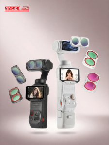 STARTRC | Magnetic Adhesion Broadening Lens Black-Soft UV Protective Light-Pollution Reducing CPL Polarizing Adjustable ND Filter
