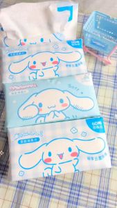 Sanrio Face Towel 💦 三丽鸥洗脸巾 Tuala Muka Kapas Lembut Tebal Sekali Guna Cute Cotton Tissue Cleaning Disposable Child Wash Face