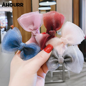 1คู่กิ๊บติดผมเด็กผู้หญิงโบว์ กระเป๋าผมเกาหลีน่ารัก ชมพู แดง แฟชั่น ใช้เครื่องประดับ 1ชั่วโมง