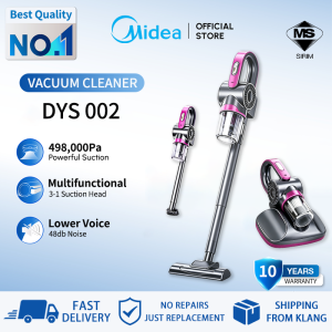 [10 Years Warranty]Midea 498000Pa Vacuum Cleaner 3in1 Rechargeable Powerful Suction Dust Mite Removal Cordless Car Household Vacuum Cleaner
