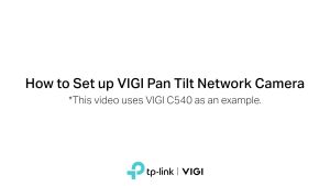 TP-Link VIGI C540 4MP 4MM Outdoor Full-Color Ultra-High Definition Pan Tilt Network Camera