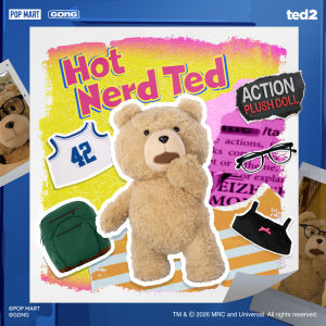 GONG | Moveable Teddy Bear Plush Toy