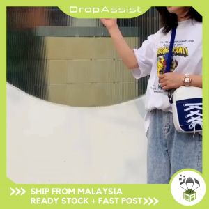 DROPASSIST 1440 Canvas Handcarry Crossbody Shoulder Sling Tote Messenger Cute Fashion Design Bag Beg Kanvas Comel