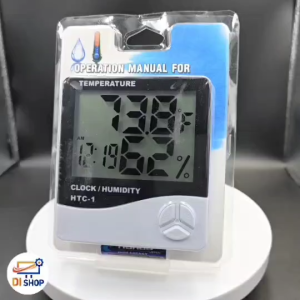 เครื่องวัดอุณหภูมิและความชื่น รุ่น HTC-1 (สีดำ/ขาว)