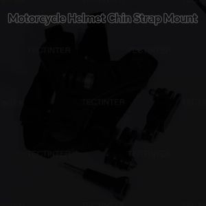 Motorcycle Helmet Chin Strap Mount for GoPro Hero 13 12 11 10 9 8 DJI Osmo Insta360 SJCAM SJ4000 AKASO Action Camera Accessories