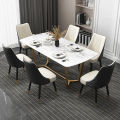 Post-Modern Scandinavian Accessible Luxury Dining Chair For Home Solid Wood Hotel Dining Table and Chair Casual Restaurant Simple Leather Backrest Stool. 
